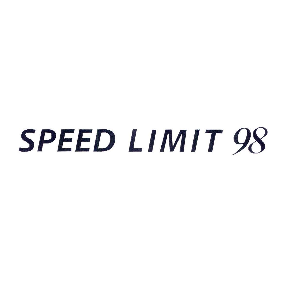 SPEED LIMIT 98