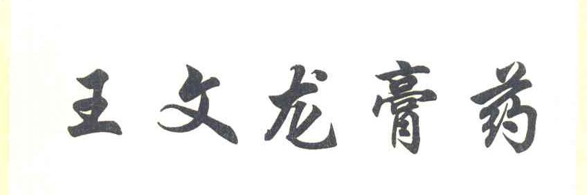 王文龙膏药