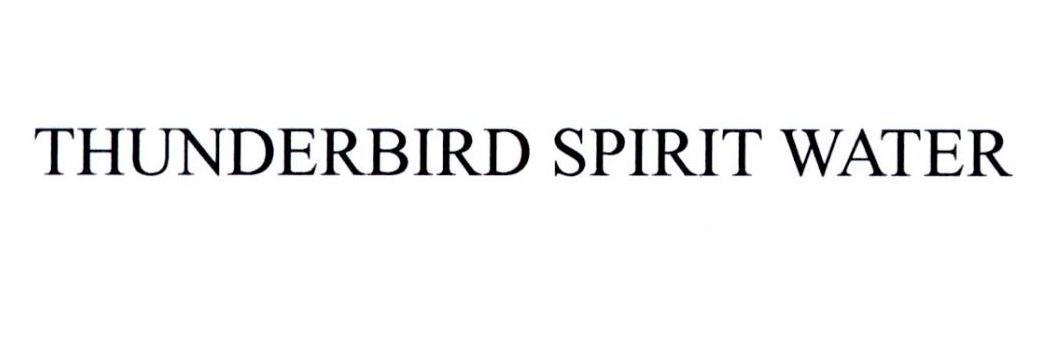 THUNDERBIRD SPIRIT WATER