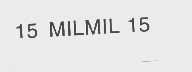 15 MILMIL 15