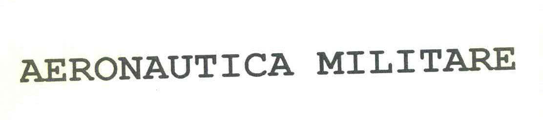 AERONAUTICA MILITARE
