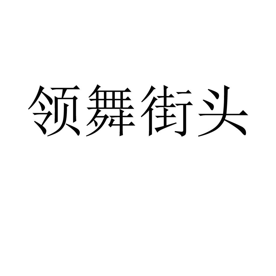 领舞街头