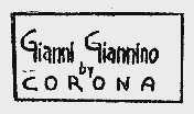 GIANNI GIANNINO BY CORONA