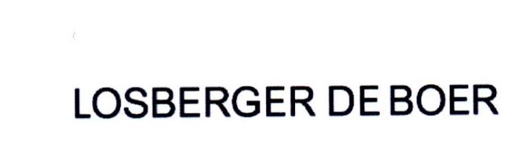 LOSBERGER DE BOER