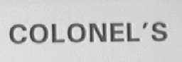 COLONEL＇S