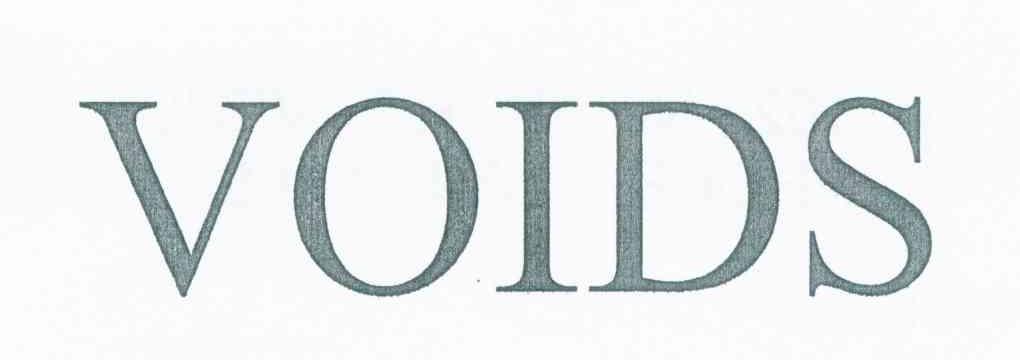 VOIDS
