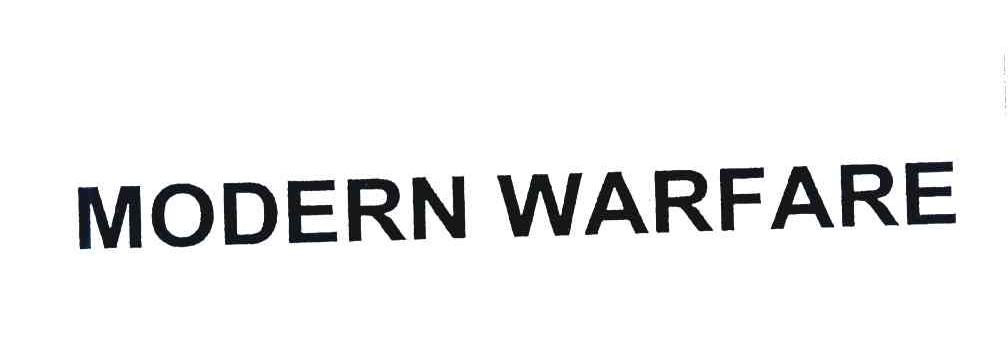 MODERN WARFARE