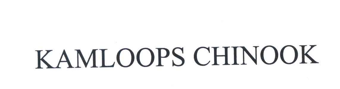 KAMLOOPS CHINOOK