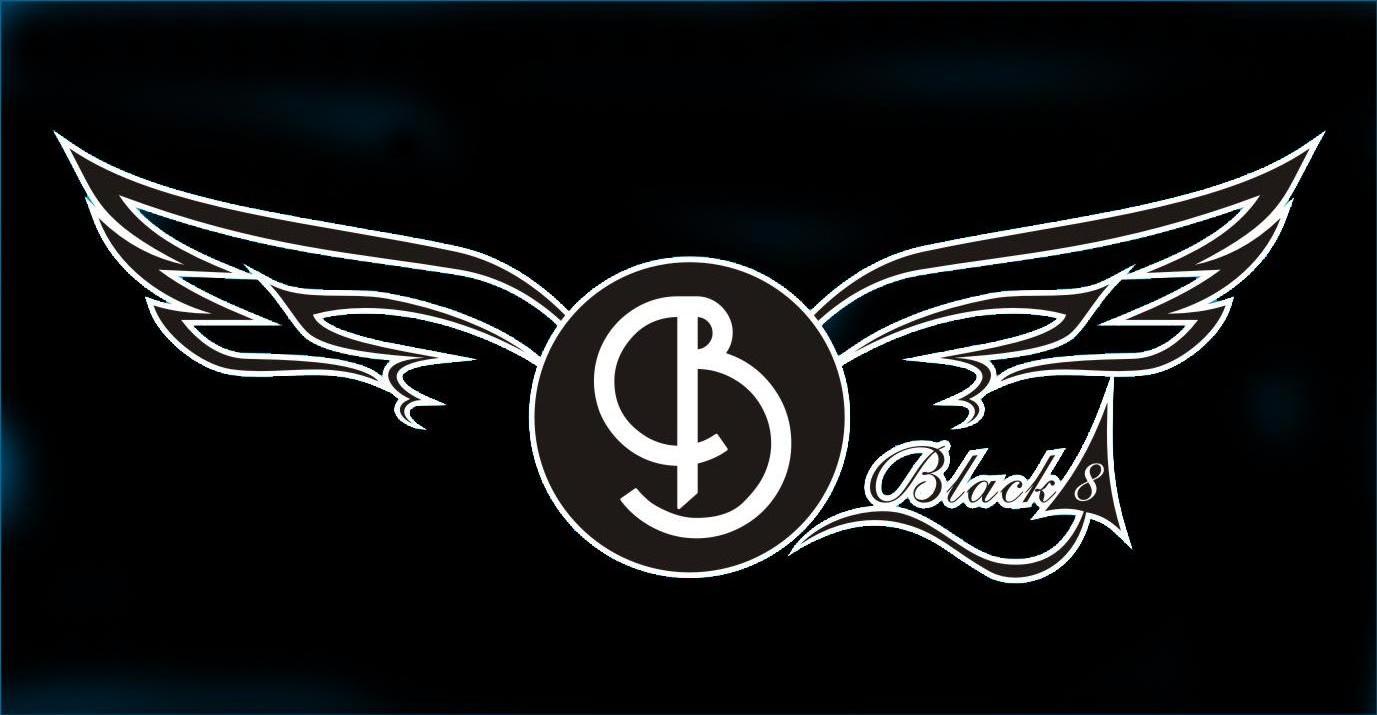 B BLACK 8