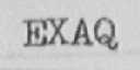 EXAQ