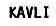 KAVLI