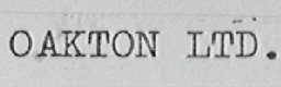 OAKTON LTD.
