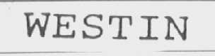 WESTIN