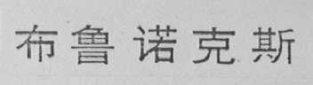布鲁诺克斯