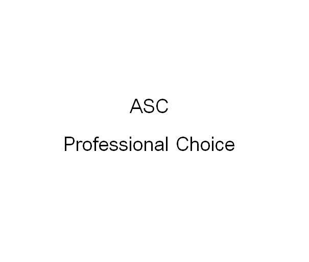 ASC PROFESSIONAL CHOICE