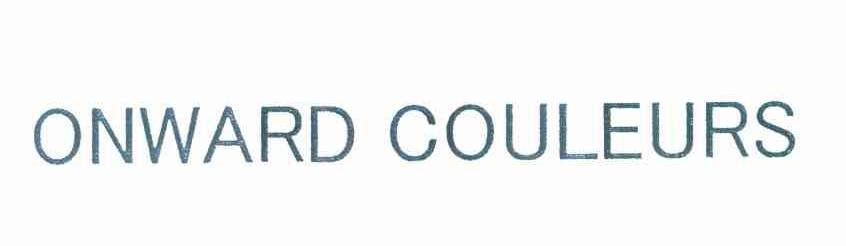 ONWARD COULEURS