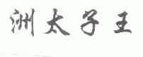 洲太子王