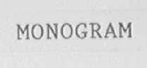 MONOGRAM