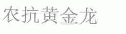 农抗黄金龙