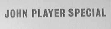 JOHN PLAYER SPECIAL