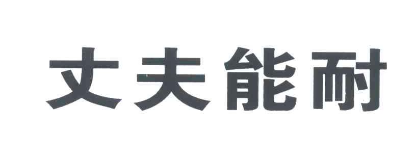 丈夫能耐