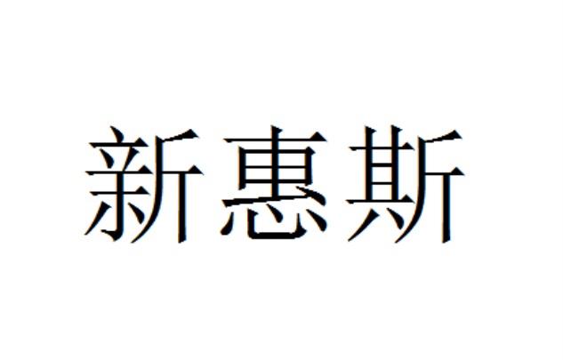 新惠斯