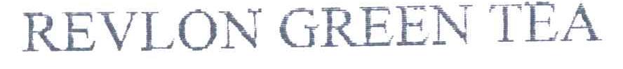 REVLON GREEN TEA