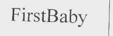 FIRSTBABY