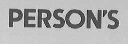 PERSON'S