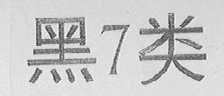 黑7类