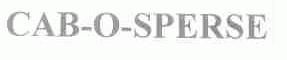 CAB-O-SPERSE