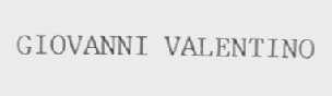 GIOVANNI VALENTINO