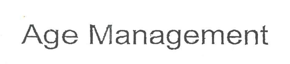 AGE MANAGEMENT