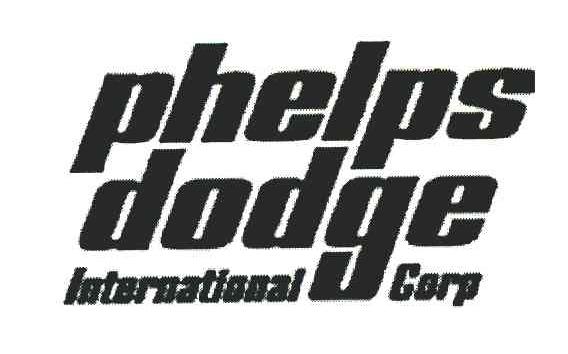 PHELPS DODGE INTERNATIONAL CORP