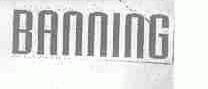 BANNING