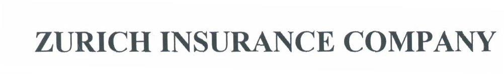 ZURICH INSURANCE COMPANY