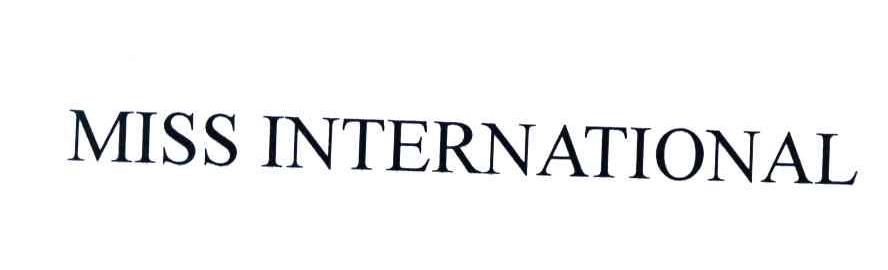 MISS INTERNATIONAL