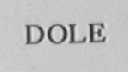 DOLE