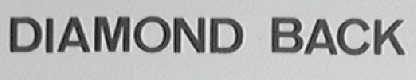 DIAMOND BACK
