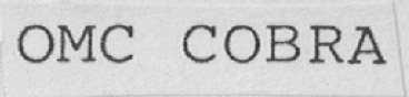OMC COBRA