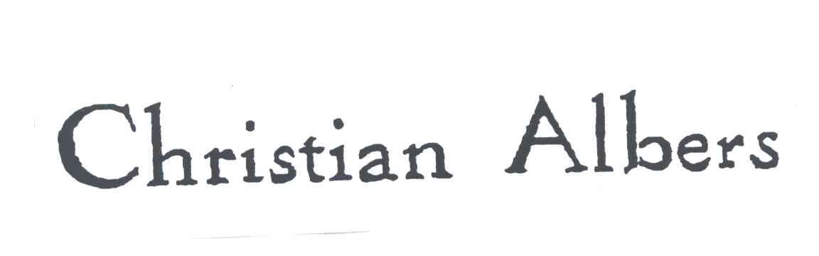CHRISTIAN ALBERS