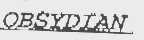 OBSYDIAN