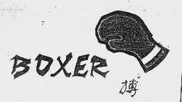 搏   BOXER