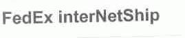 FEDEX INTERNETSHIP