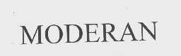 MODERAN