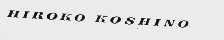 HIROKO KOSHINO