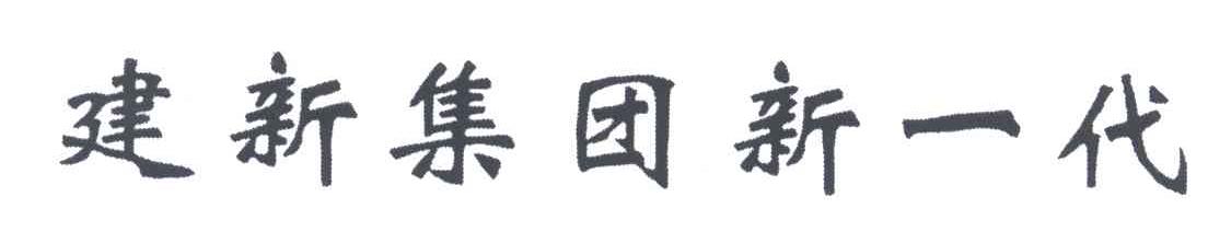 建新集团新一代