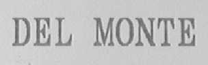 DEL MONTE