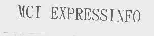 MCI EXPRESSINFO