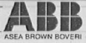 ABB  ASEA BROWN BOVEL